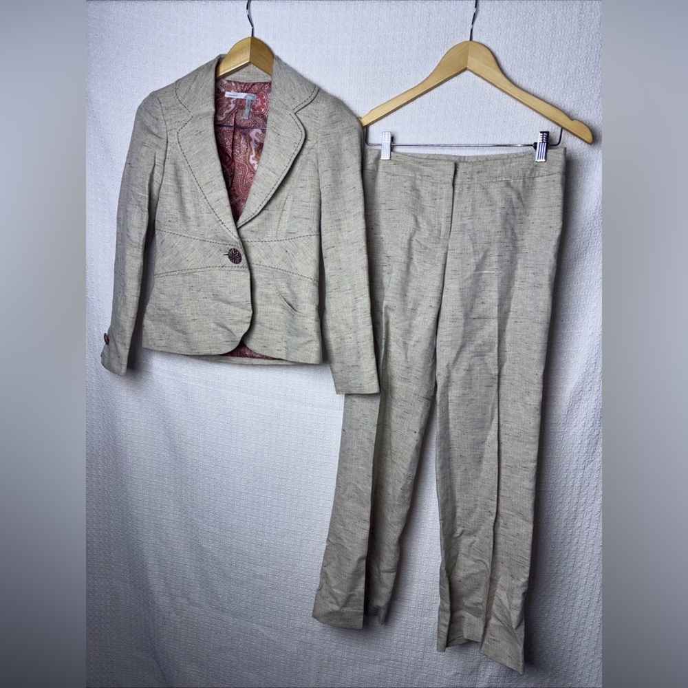 Classiques Entier Cream Suit Classic‎ Professional Style
